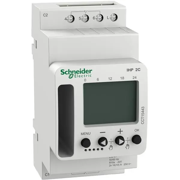 Schneider - Acti9 IHP schakelklok 2K 24hr/7d - CCT15443 Lage Prijs