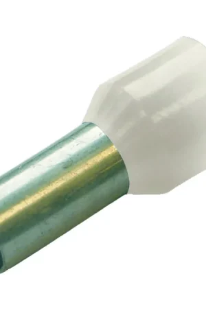 Haupa - adereindhuls 0,5 mm²/8mm wit (25 Stuks) Actieprijs