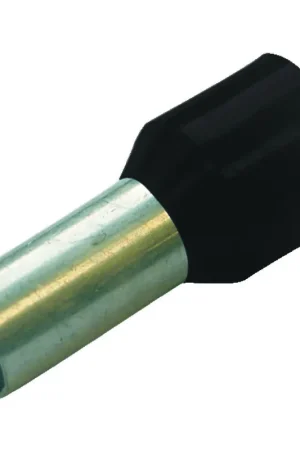 Beste Prijs Haupa - adereindhuls 1,5mm²/8mm zwart (100 Stuks)