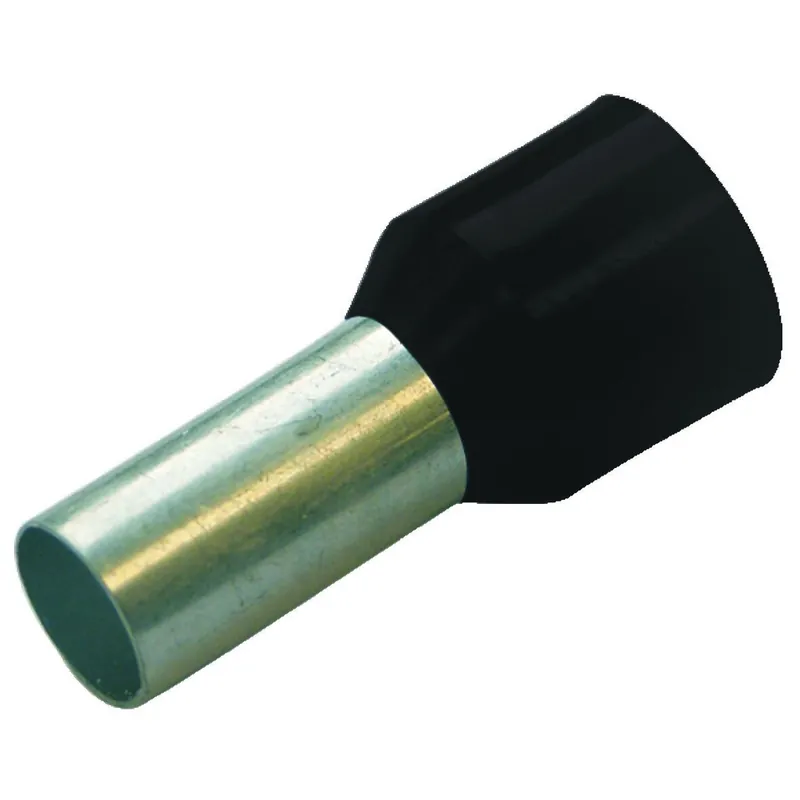 Beste Prijs Haupa - adereindhuls 1,5mm²/8mm zwart (100 Stuks)