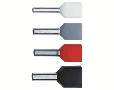 Klauke - adereindhuls twin 2x10mm² rood (100 Stuks) Gratis Retour