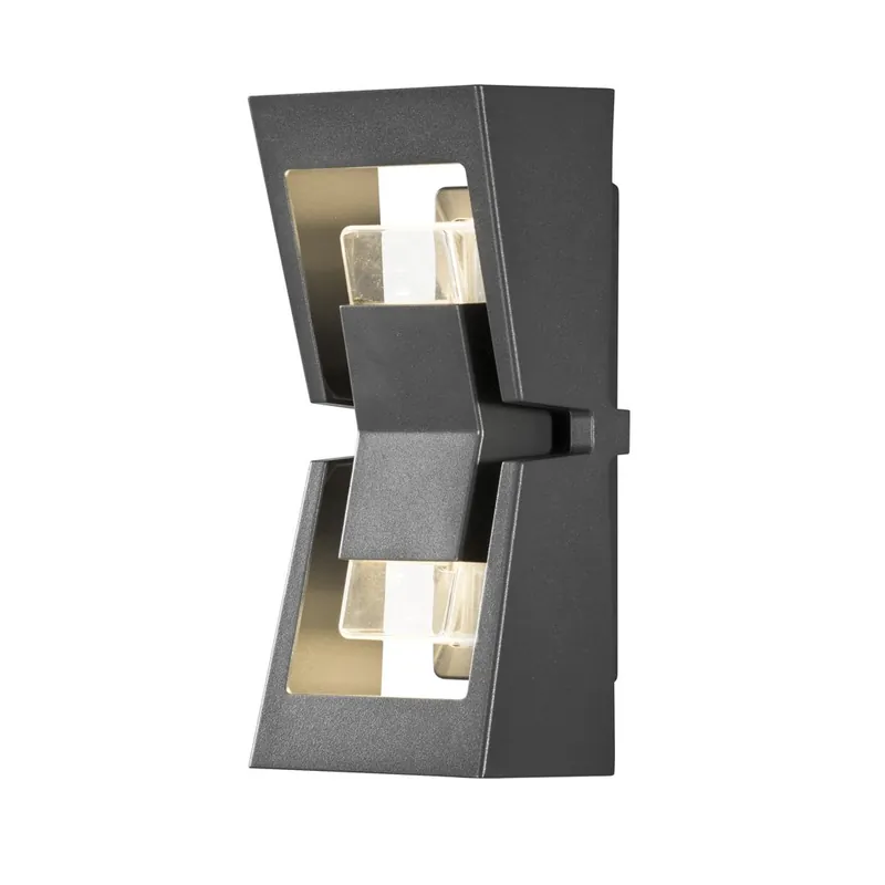 Betaalbaar KonstSmide - Design muurlamp Potenza 2-lichts antraciet