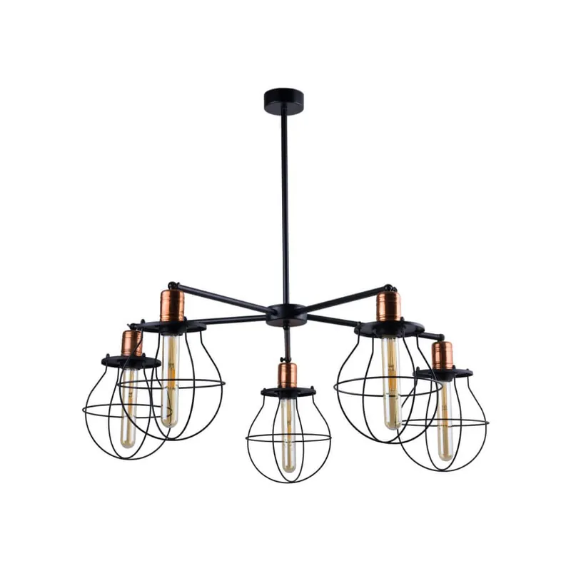 Gecertificeerd Lyora - Draad hanglamp Manufacture 5-lichts