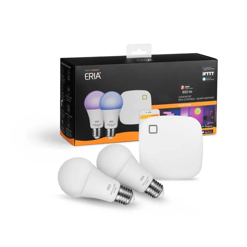 Lage Kosten AduroSmart - Starterpack - 2x E27 - RGB