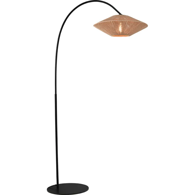 Beperkte Voorraad Masterlight - Booglamp Bicono met touw kap Ø50cm
