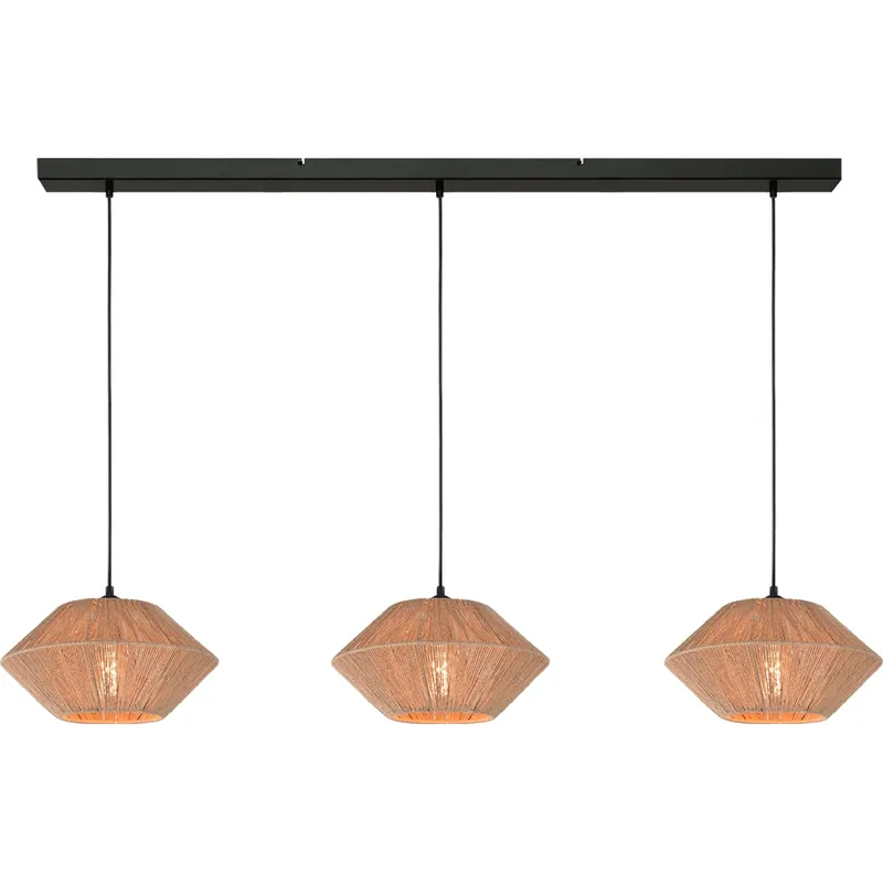Actieprijs Masterlight - Eettafel hanglamp Bicono 3x Ø35cm