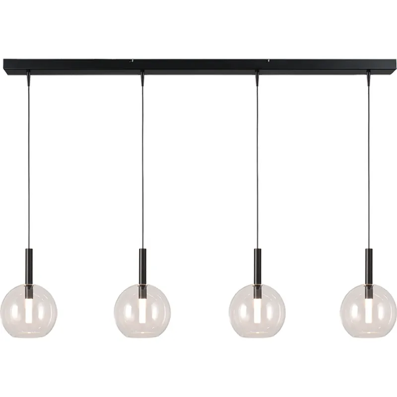 Masterlight - 4L hanglamp Ø 17cm Lido Ball met helder glas Seizoensaanbieding