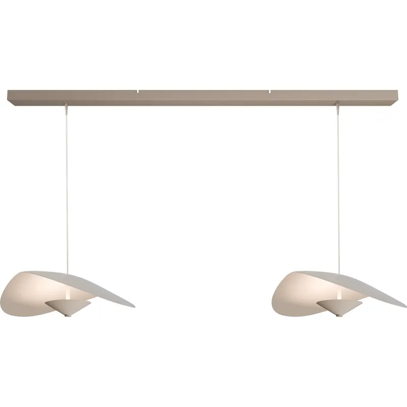 Koopje Masterlight - Deense 2L hanglamp Lente Ø45cm - zand