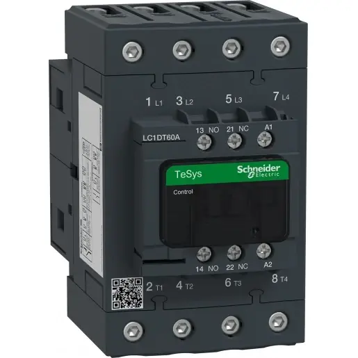 Laatste Versie Schneider Electric Tesys Magneetschakelaar AC 18,5kw 40A AC3 Schroefaansluiting 4cont