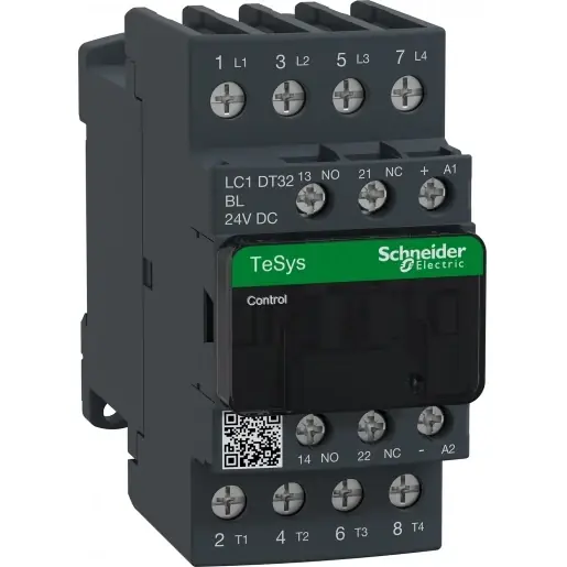 Schneider Electric Tesys Magneetschakelaar DC 7,5kw 18A AC3 Schroefaansluiting 4cont Bestseller
