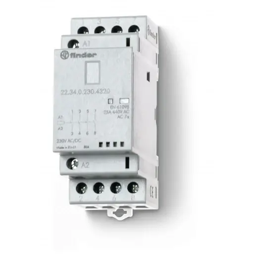 Beste Prijs Finder 22 Magneetschakelaar AC/DC 4kw 10A AC3 Schroefaansluiting 4cont