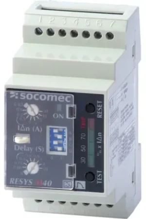 Betaalbaar Socomec RESYS M40 US=12-60VDC ELEKTRONISCHE BEVEILIGING