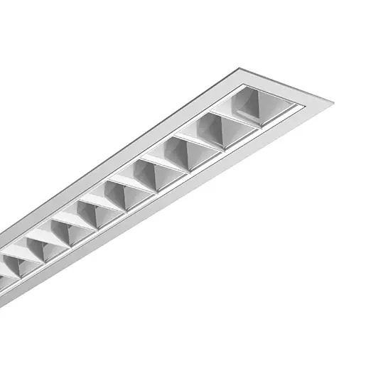 RZB Alea Spot LED inlegarmatuur 830 aan/uit 3000K 2650lm 866x75mm Vrijstr Steekklem zilver 641319.004 Beste Prijs
