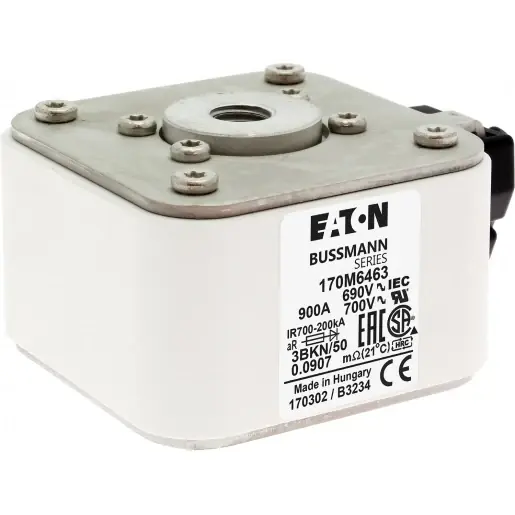 Eaton HOGE SNELHEID ZEKERING Smeltpatroon (mes) 900A Seizoensaanbieding