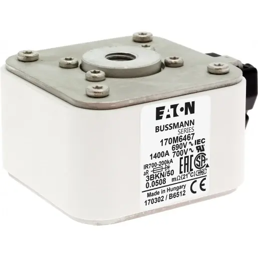 Eaton HOGE SNELHEID ZEKERING Smeltpatroon (mes) 1400A Beperkte Voorraad