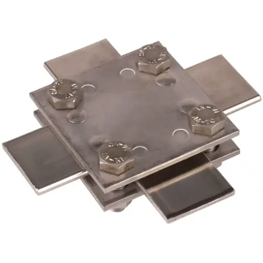 Koop Vandaag Dehn Cross unit stst (v4a) f.fl 30/30mm dim.60x60mm w/o intermediate plat