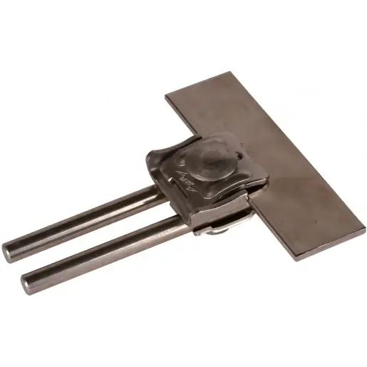Tijdelijk Beschikbaar Dehn Saddle clamp stst clamping range 0.7-8mm with double cleat for rd 8-10