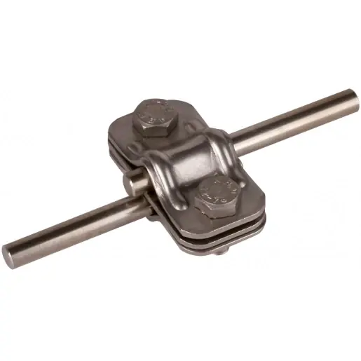 Koop Online Dehn Uni disconnecting clamp stst with intermediate plate for 2x rd 8-10mm