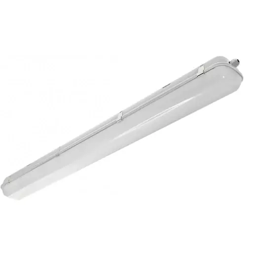 Flitsaanbieding Macbright Ocean LED Armatuur 840 ND PMMA PC-clips 4000K 5500lm 1275x135mm >80° - grijs 8717696116671