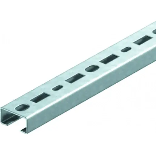 Laatste Kans OBO CML35 Profielrail geperforeerd C-profiel rug geperforeerd 17mm 2000x35x18mm sdz 1104500