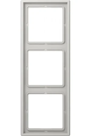 Actieprijs Jung LS range afdekraam ls990 3-voudig Horizontaal en verticaal Grijs RAL 7035 IP21 LS983LG