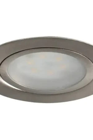 Lumiparts Accent LED inbouwspot 3000K 240lm Ø72mm >80° - Stekker RVS 2.11.1127 Rechtstreeks Van De Fabrikant