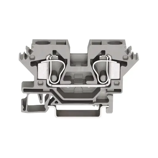 Wago Serie 284 Verbindingsrijgklem 0,5-10mm² eendr. 0,5-10mm² meerdr. Grijs Weekendaanbieding