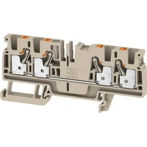 Express Levering Weidmuller THM MT30X Verbindingsrijgklem 0,5-4mm² eendr. 0,5-4mm² meerdr. Beige