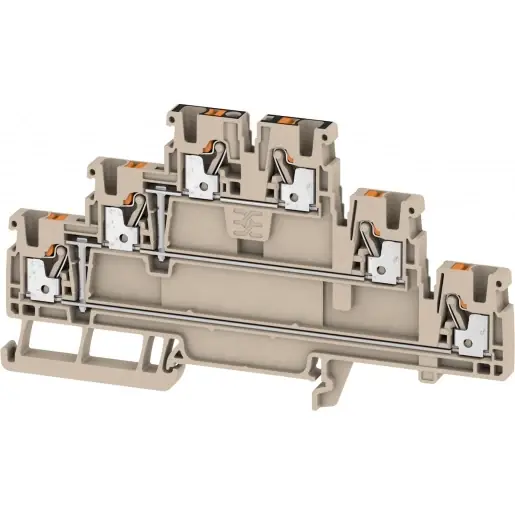 Korting Weidmuller THM MT30X Verbindingsrijgklem 0,5-2,5mm² eendr. 0,5-2,5mm² meerdr. Beige