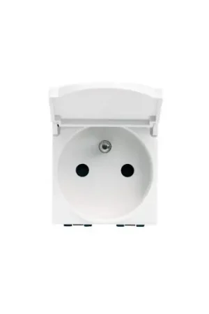 Lage Kosten Bticino LivingLight wandcontactdoos franse norm nf inbouw 16A 250V RA KV Mat wit RAL 9016 IP20 BTN4145