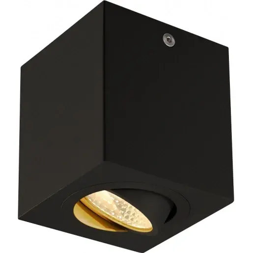 SLV Triledo LED Spot vierkant 3000K 640lm 85x85mm 21-40° zwart 113940 Betaalbaar