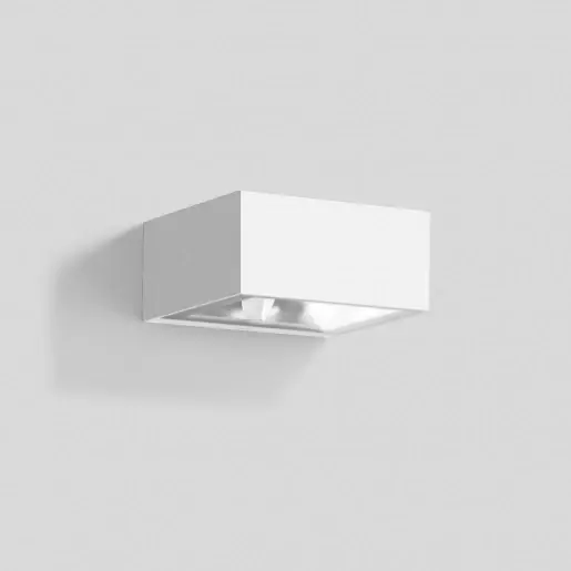 Beperkt Aanbod Bega LED wandarmatuur buitenarmatuur 3000K 3676lm 220x320mm DALI 21-40° Steekklem wit 33378WK3