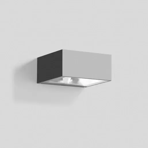 Bega LED wandarmatuur buitenarmatuur 3000K 3676lm 220x320mm DALI 21-40° Steekklem zilver 33378AK3 Betaalbaar