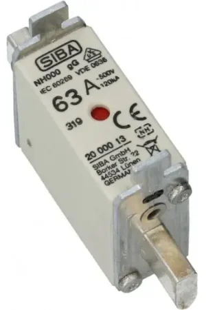 Siba NH000 63A gG 500V Alleen Vandaag