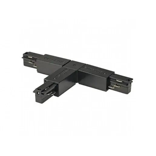 SLV Eutrac t-verbinder spanningsrail 3-fase aarde links Koppeling/verbinder T-vorm 5xzwart 145630 Koop Vandaag