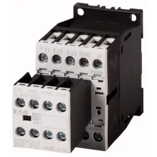 Superprijs Eaton DILM Magneetschakelaar AC 5,5kw 12A AC3 Schroefaansluiting 3cont