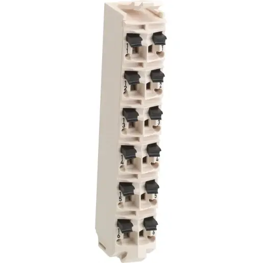 Schneider Electric TERM.BLOCK 16 PIN 24VDC WHITE Merkproduct