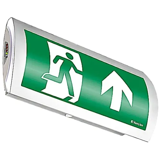 Van Lien Optilux noodverlichtingsarmatuur Vluchtwegindicatie Wandopbouw wit IP40 7TCA091140R0281 Direct Verzonden