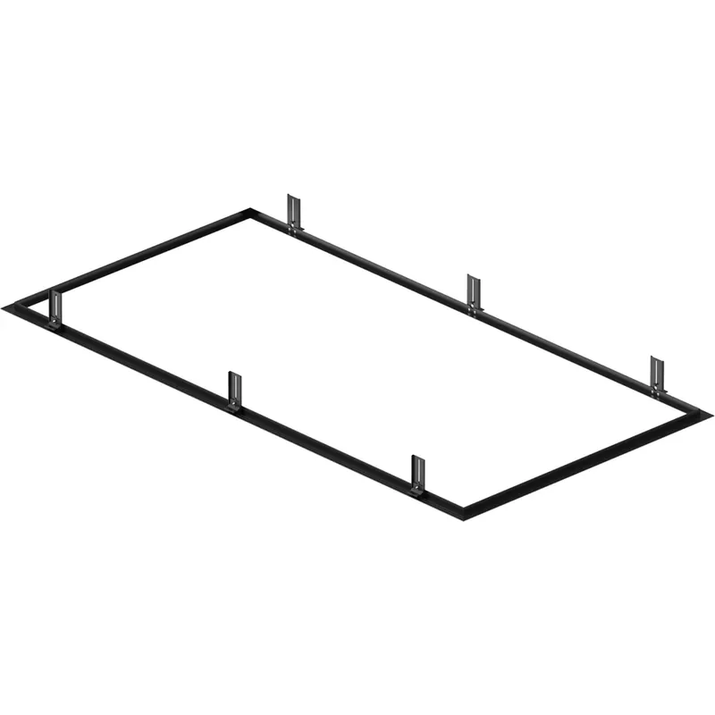 SLV RECESSED MOUNTING FRAME 1200/600 BK Koopje