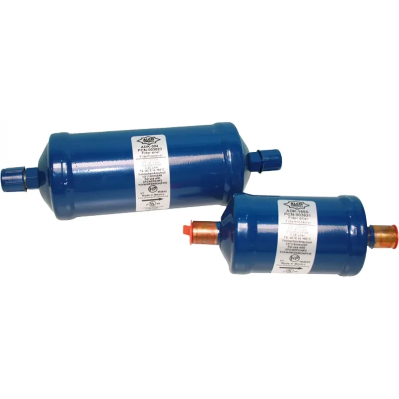 Alco filterdroger met vaste kern t.b.v. vloeistofleiding flare x flare 1/4" x 1/4" ADK-052 Dagaanbieding
