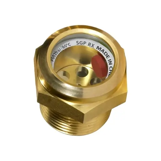 Danfoss kijkglas zonder vochtindicator binnendraad (NPT) 3/4" SGP 3/4 RX Beperkte Voorraad