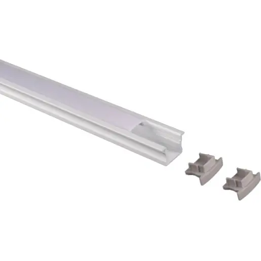 Koop Vandaag Lumiparts Toebehoor verlichting gebogen LED eindkap gesloten Eindstuk