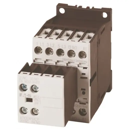 Eaton DILM Magneetschakelaar AC 4kw 9A AC3 Schroefaansluiting 3cont Merkproduct