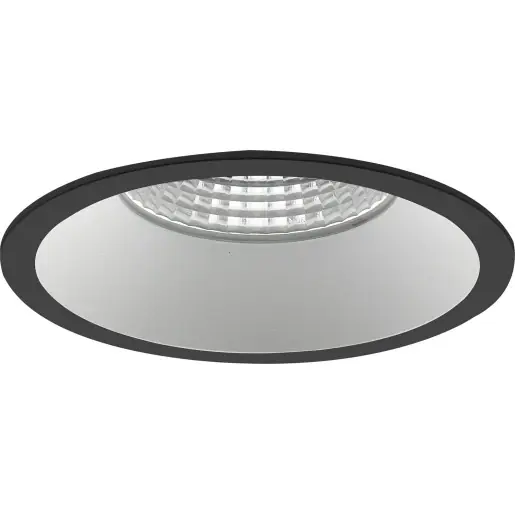 Hete Deal Light4U Cimbri Downlight 830 symm 3000K 1250lm 1-10VDALI faseafsnijding 41-80° - Breedstralend zwart 1.004A0B830006000000