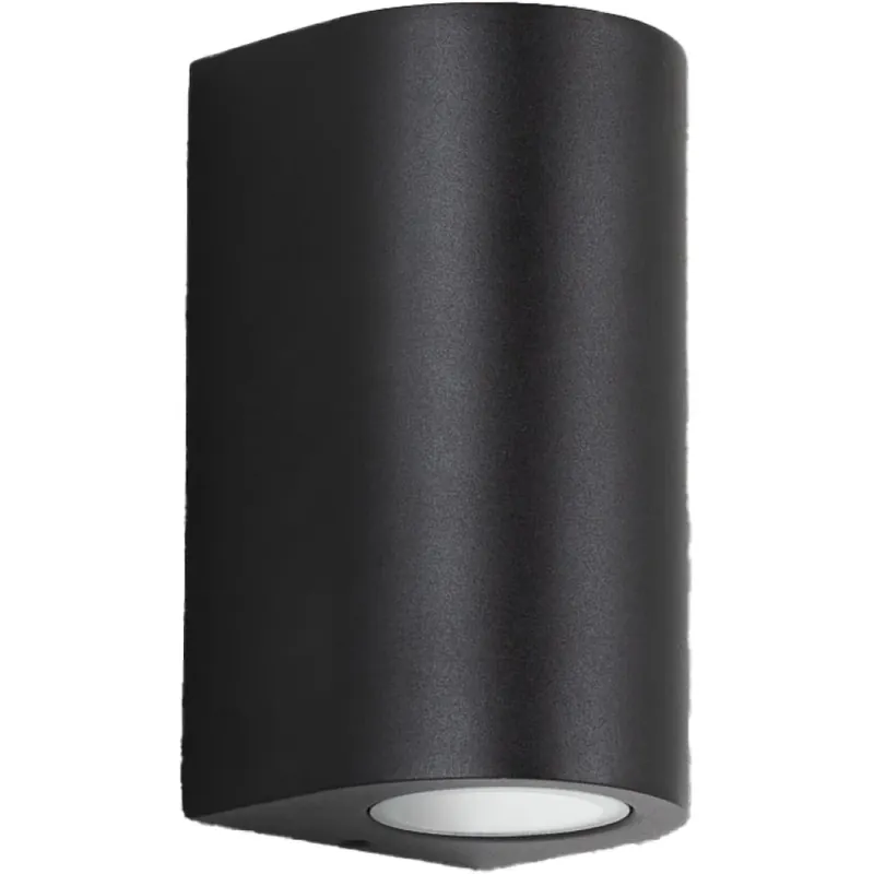 Aanbieding KS Verlichting Noa GU10 Up en Downlight tuinarmatuur spot 105x104mm Ø104mm 41-80° Kabel zwart 7753