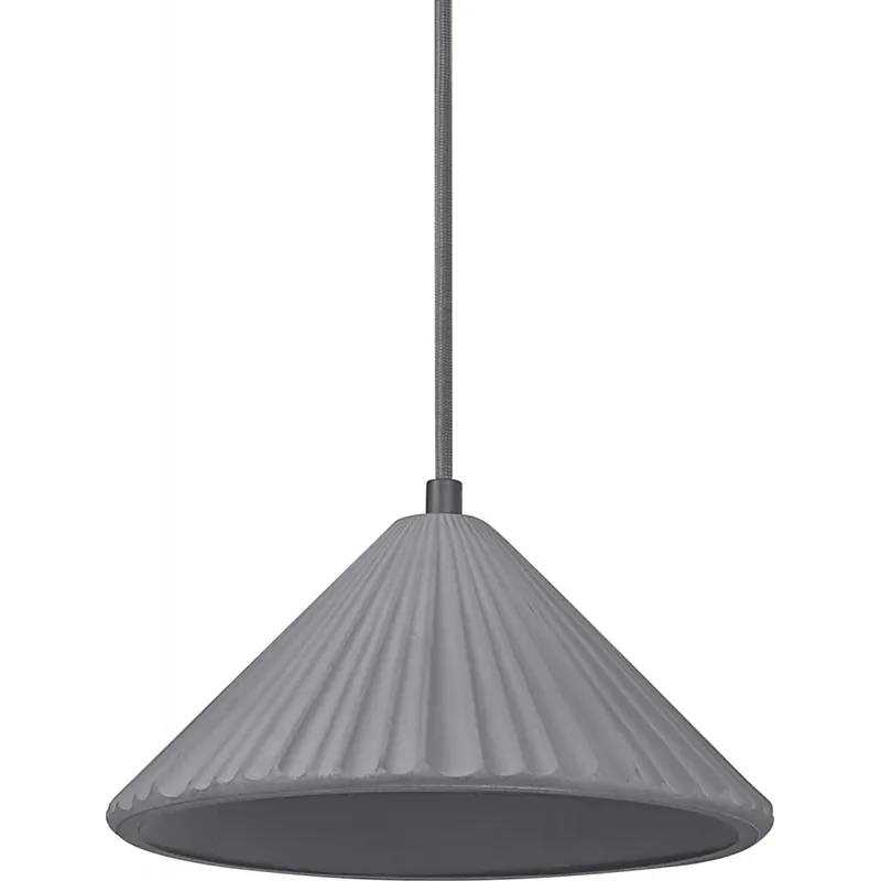 Lage Prijs Ledvance Decor Concrete E27 Pendelarmatuur mm grijs IP20 4058075838369