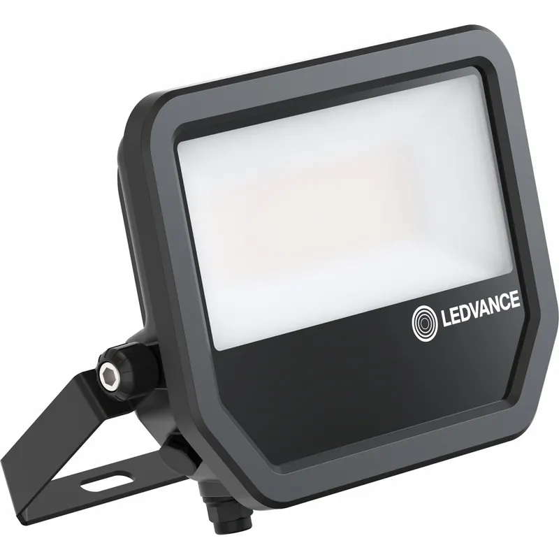 Ledvance Performance LED schijnwerper symm 4000K 4000 - 6000lm 201x43mm >80° - Extreem breedstralend Steekklem IP66 zwart 4099854305962 Goedkoop