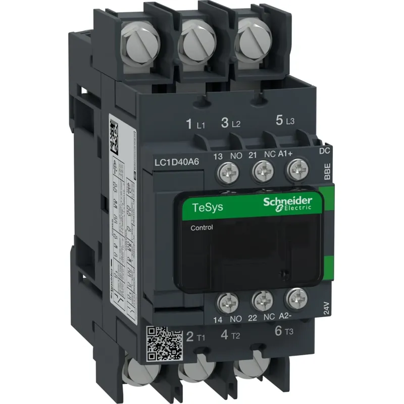 Bestseller Schneider Electric Contactor TeSys Deca 3P 40A 440V AC3 24VDC Spoel ringogen