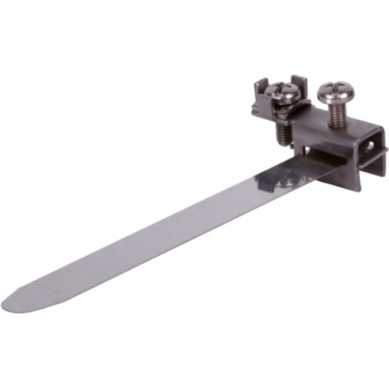 JMV Bandaardklem vol RVS 136mm buis 1/8-3/8 inch max.50mm,draad 25mm2 Meest Verkocht