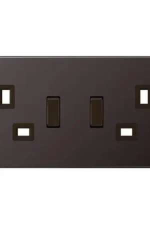 Aanbieding Jung LS range Afdekking BS losse PL dark centraalplaat aluminium BS2172ALDPL